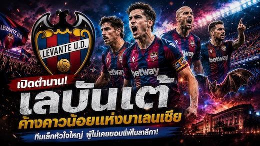 ประวัติสโมสรเลบันเต้ ทีมค้างคาวน้อยผู้ไม่เคยยอมแพ้แห่งลาลีกา