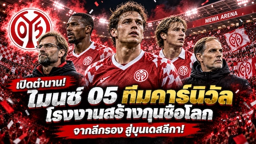 ประวัติสโมสรไมนซ์ 05 จากสโมสรคาร์นิวัลสู่เวทีบุนเดสลีกา