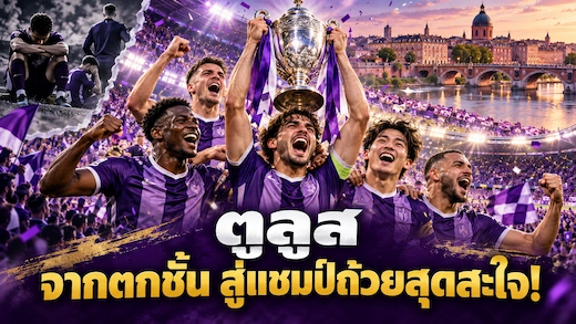ประวัติสโมสรตูลูส จากชัยชนะเหนือมาราโดนาสู่แชมป์ถ้วยปี 2023